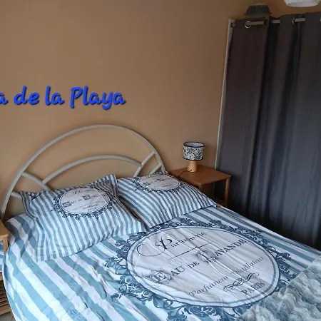 Casa De La Playa,mer 100m, Parking,animaux,clim,wifi アパート