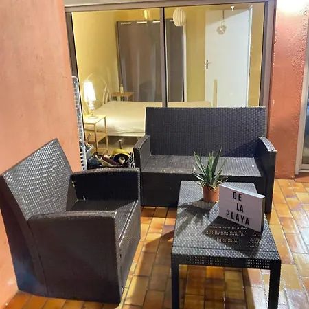 Casa De La Playa,mer 100m, Parking,animaux,clim,wifi アパート Le Barcarès