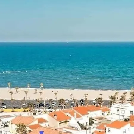 Casa De La Playa,mer 100m, Parking,animaux,clim,wifi
