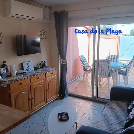 Casa De La Playa,mer 100m, Parking,animaux,clim,wifi *